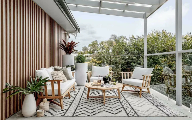 How to turn the terrace into a cozy relaxation area?